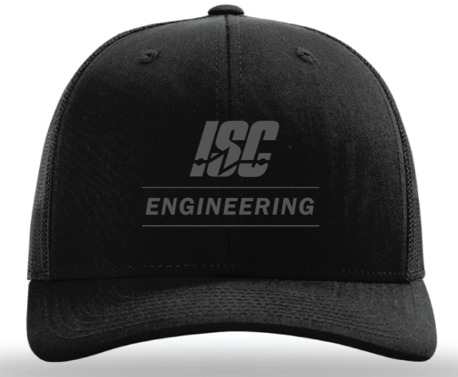 Richardson Trucker Cap - Black/Charcoal